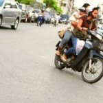 Тайланд Пхукет — движение на улицах